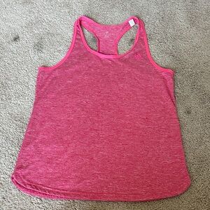 Women's Pink Adidas Tank Top Size Medium